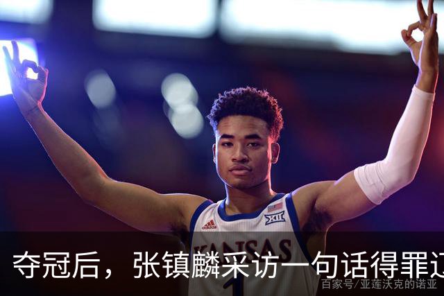 夺冠后，张镇麟采访一句话得罪辽宁！辽蜜：有本事到四川证明价值